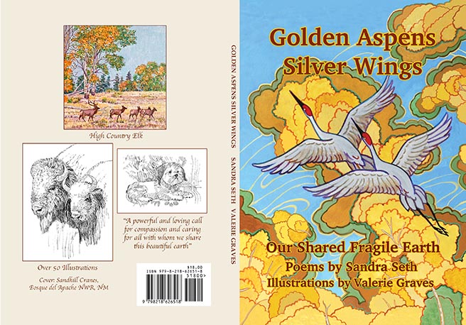 Book Cover Golden Aspens Silver Wings